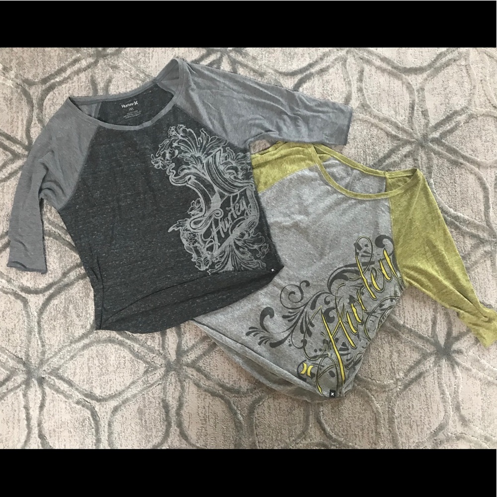 2 Hurley Shirts